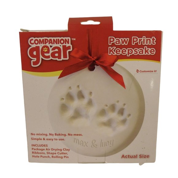 Companion Gear Paw Print Keepsake - Make an ornament with your pet's paw print. - Picture 2 of 8